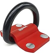 RADIKAL RK60 Floor or Wall Anchor for Garage Motorcycle, Caravan, Trailer, 20 mm Ring, 100% Steel...