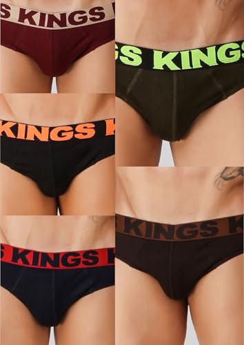 Image of HAP Men's Kings Cotton Marko Brief Mix (Pack of 5)