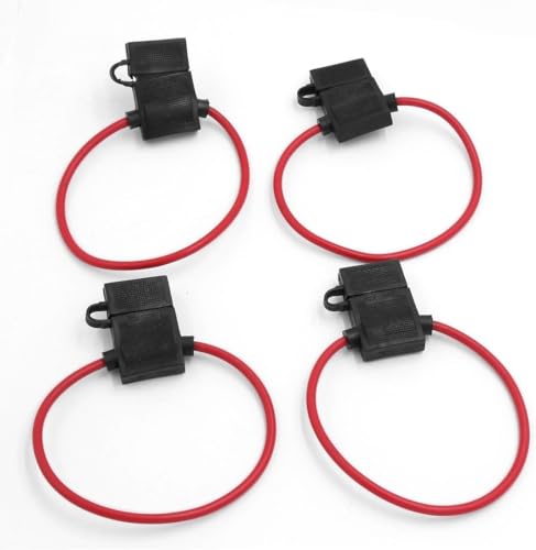 Mini-prises d'alimentation de type lame étanches en support de ligne porte-fusible auto