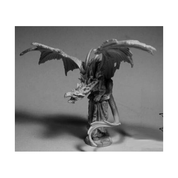 Pechetruite 1 x Temple Dragon - Reaper Bones Miniature zum Rollenspiel Kriegsspiel - 77503