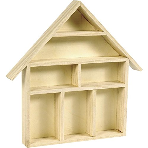 Étagère maison en bois Aubry Gaspard pour optimiser petits espaces muraux