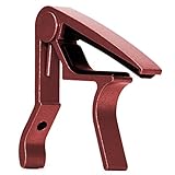 capo ukulele dunlop Almohadillas de contacto de goma para proteger el cuello en los puntos de contacto.