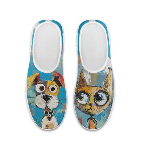 Image of Jeiento Cute Dog Women's Casual Slip On Shoes Loafers Sneakers for Women