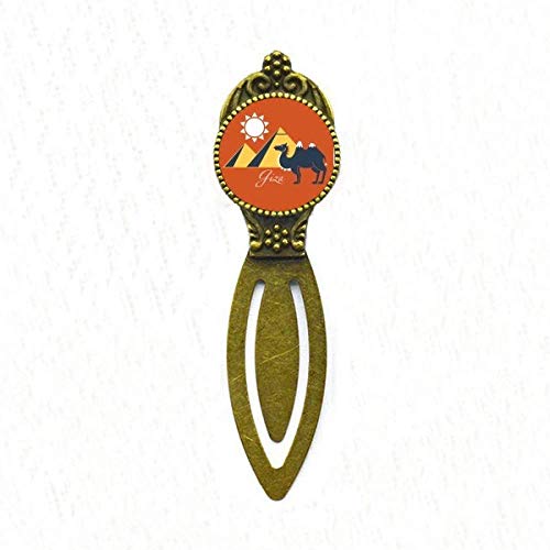 Marque-page pyramide d'Égypte camel cadeau idéal pour lecteur
