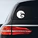 Bargain Max Decals - Jack Nightmare Before Christmas Moon Sticker Decal Notebook Car Laptop 5" (White)