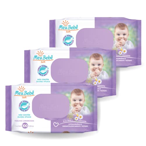 Toalha Umedecida Meu Bebê Soft Unidades (300)