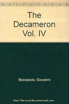 Hardcover The Decameron Vol. IV Book