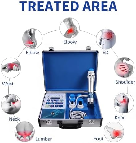 Shockwave Therapy Machine for Pain Relief and Muscle Regeneration – Extracorporeal Shock Wave Treatment for Erectile Dysfunction and Tissue Healing