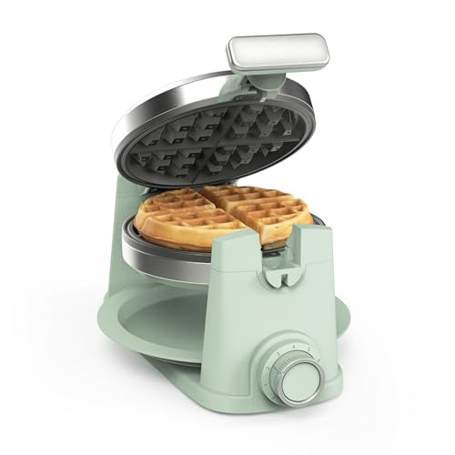 Martha Stewart Rotating Waffle Maker Review - 180° Flip Iron, PFAS-Free Nonstick, 7