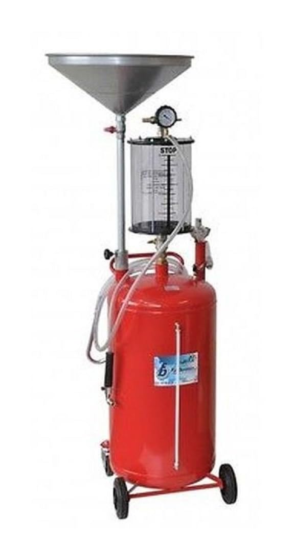 bonezzi 926 ASPIRATORE D'OLIO ESAUSTO 80LT + RACCOGL. Pneumatico AD Aria Italy