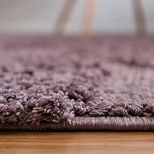 Tapete decorativo Rugs.com Botanical Shag 9'x12' miniatura 6