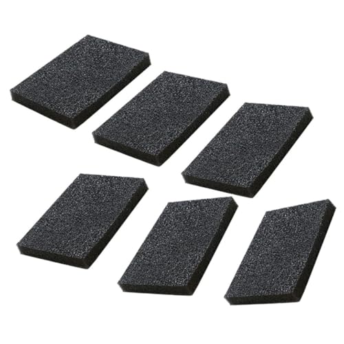 STOBAZA 10 Esponjas Mágicas de Esmeril Nano Negras para Limpieza Fácil de Muebles y Cocina, Material de Alumina Emery y Esponja, Pack Multiusos Hogar