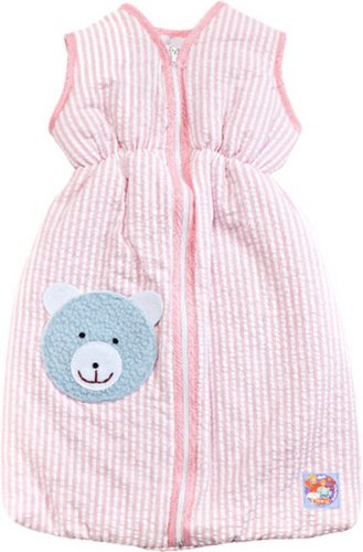 Preisvergleich Produktbild Pu-Schlafsack rose / bleu 37cm, 1 Stück