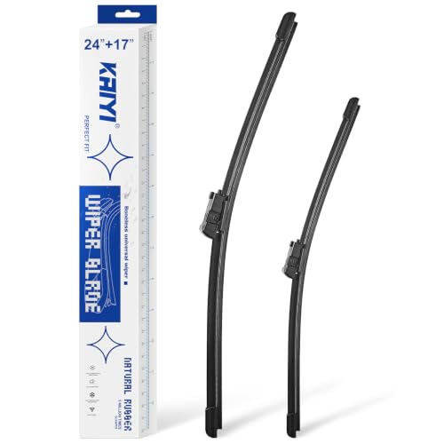 KAIYI 24"+17" Front Wiper Blade Compatible with Chevrolet Equinox 2010-2017
