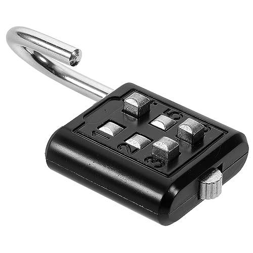 TOVINANNA 4piezas Cerradura De Combinación De Dígitos Para Equipaje Armarios y Puertas Cerradura De Zinc Resistente Para Gimnasios y Maletas De Configurar y Reajustar