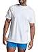 Fruit of the Loom Men's 3XL Eversoft Cotton Stay Tucked V-Neck T-Shirt, Tall Man-6 Pack White