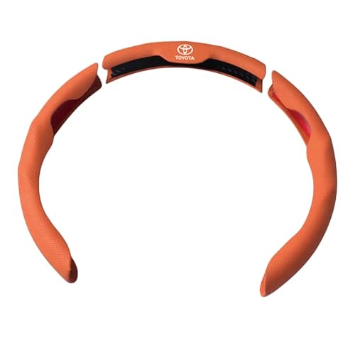 トヨタ【最新スナップオンハンドルカバー 】トヨタ C-HR 86 プリウス カムリRAV4 プラド クラウン マークx ハリアー アクア 全シリーズ対応 車用 ステアリングカバー 汎用 軽/普通車 ナッパ革 ホイールカバー おしゃれ 汚れ&滑り防止 通気性