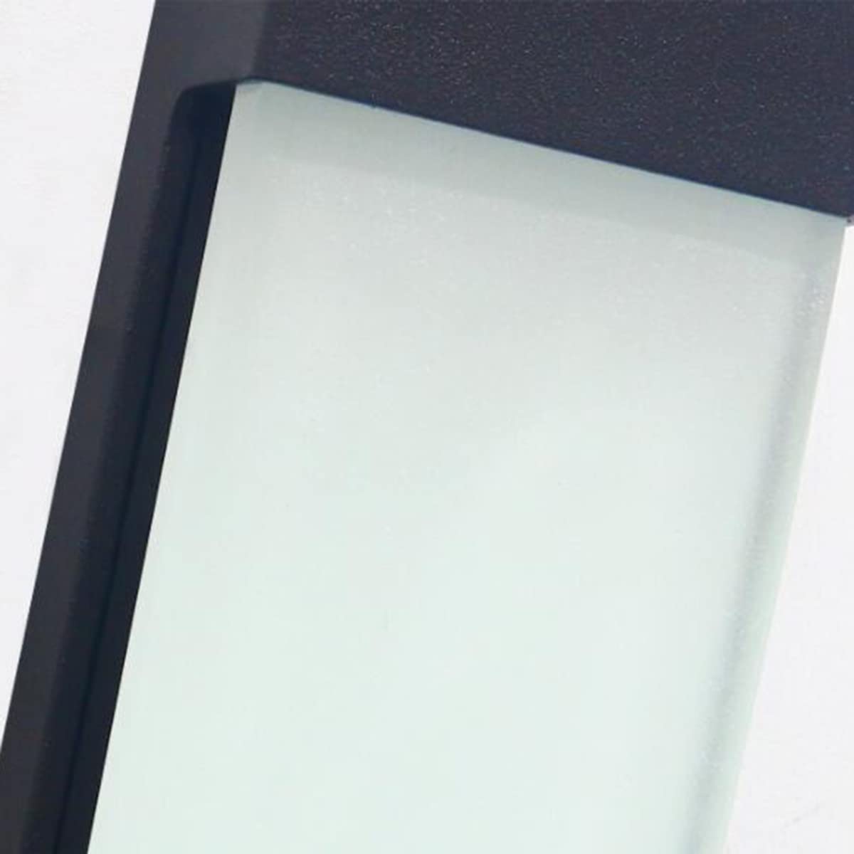 Solarleuchte Für Außen Solaraussenleuchte Wandleuchte LED Solarleuchte Schwarz Solarlicht Für Außengarten Wasserdichte Gartenleuchte Für Zaun, Einfahrt, Garage