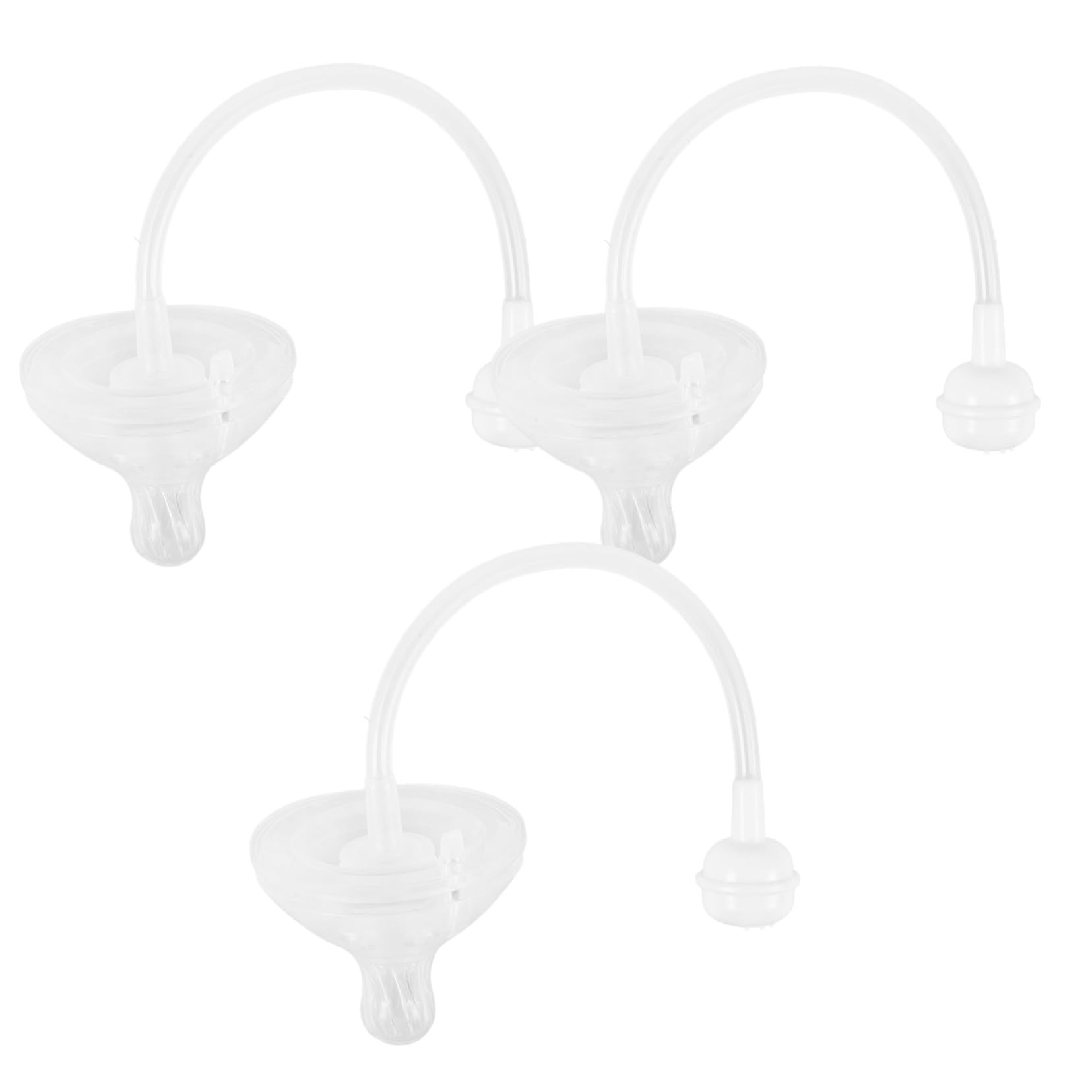 Milisten Weighted Straw Nipples for Baby Bottle Silicone Nipple Straw for Newborn