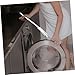 BUGUUYO Nylon Bristle Cleaning Brush Dusty Hair Brush Cleaner Flexible Scrub for Washing Machine Refrigerator Coil