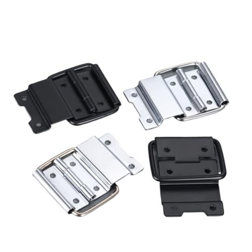Charnière flight case noire pour restaurer vos meubles de rangement - 4