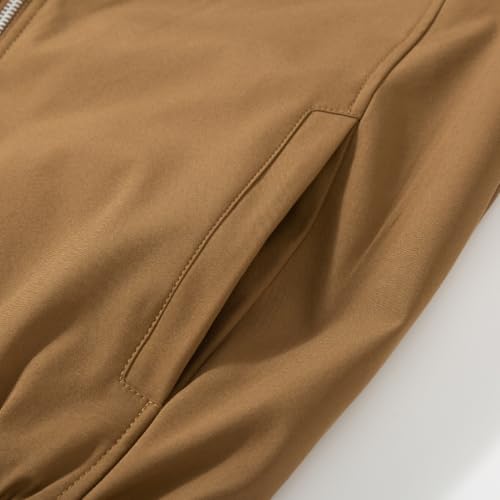 TLZC Men's Casual Varsity Jacket Fashion Windbreaker Lightweight Bomber Jacket3