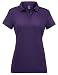 Regna X Plus Size Moisture Wicking Short Sleeve Polo t Shirt Women Purple 2XL