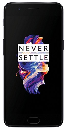 OnePlus 5 A5000 5.5 inch Snapdragon 835 Dual 16MP (8GB+128GB) 4G LTE Dual Sim GSM Unlocked Smartphone (Slate Grey)