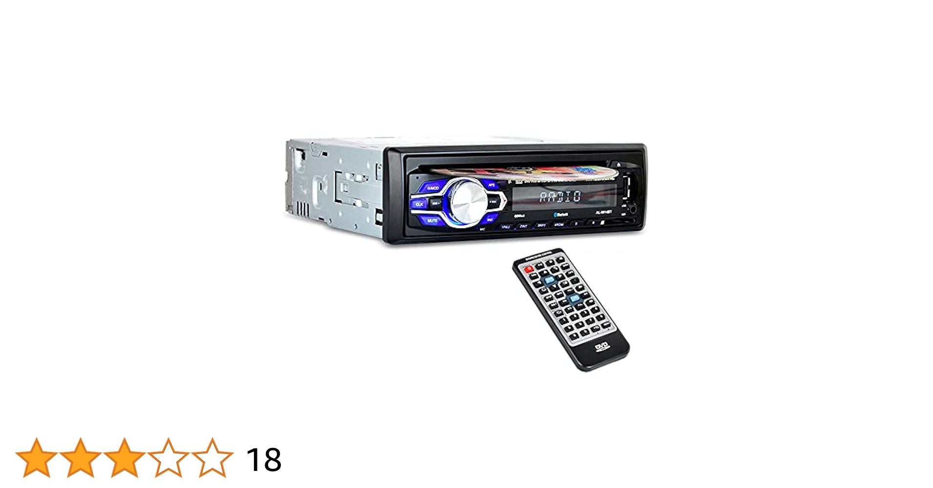 ポータブルプレーヤー Carrozzeria car stereo Bluetooth ichibankan-premium_mvh-6600