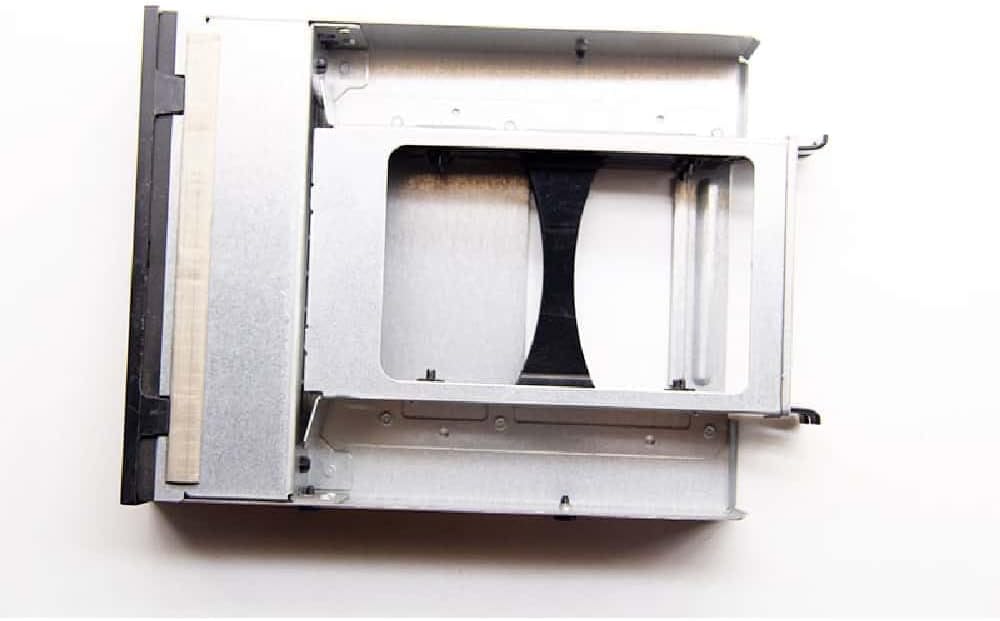 660542-001 Hard Drive Cage, Compatible with Z420, Z440, Z620, Z800, Z820, and Z840, with Two 2.5-inch Bays.