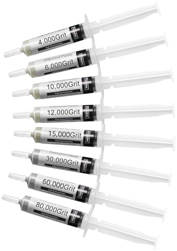 Diamond Polishing Compound Paste Kit, 8-Pack