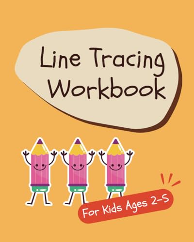 Line Tracing Workbook for Kids ages 2-5: Learn to write patterns, lines, shapes to practice pencil control