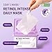 SOME BY MI Retinol Intense Daily Mask - 30 Sheets, 11.8Oz - Mild Korean Retinol Vegan Face Sheet Mask for Glass Skin Routine - Skin Texture, Elasticity and Aging Sign Care - Korean Skin Care