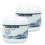 Silver Miracles Colloidal Silver Gel - Nano Silver Gel Wound Care - Healing Ointment for Burns & Irr