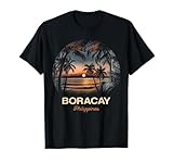 Vacation Souvenir Palm Tree Boracay T-Shirt