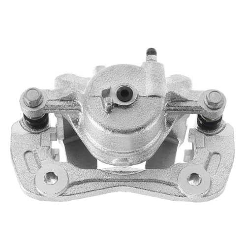 Image of Detroit Axle - Front Left Brake Caliper for 2006-2010 Kia Optima | Hyundai Sonata 2007-2010 Magentis Elantra, Driver Side Disc Brake Caliper with Bracket 2008 2009 Replacement