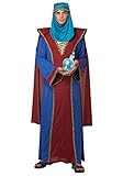 California Costumes Men's Balthasar Of Arabia Adult, Blue/Red, Medium