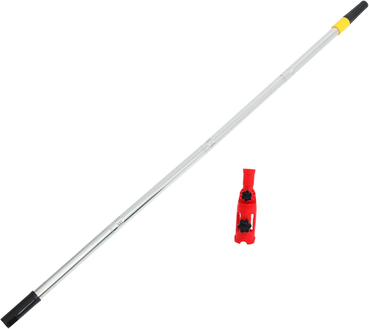 POPETPOP Paint Brush Extender Paint Roller Extension Pole Multi-Angle Brush Holder for High Ceilings