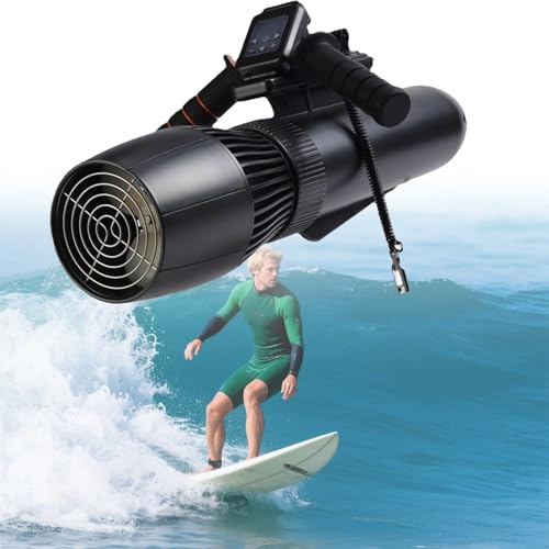 Patinete Eléctrico Submarino, Patinete Marino para Buceo Libre y Snorkel de 40m, Duración de la Batería de hasta 180 Minutos, Apto para Piscinas, Hélices Subacuáticas de Agua de Mar. HD5-3