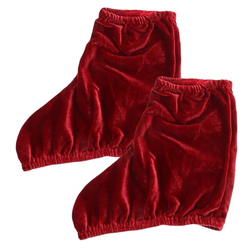 Couvre-Lames de Patin à Glace Velours Élastique pour Patinage Artistique et Rollers