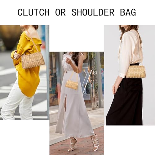 Image of Flower Rhinestone Crystal Clutch Purse Shoulder Bag Sparkling Evening Bag for Wedding Prom Party Bride Guest