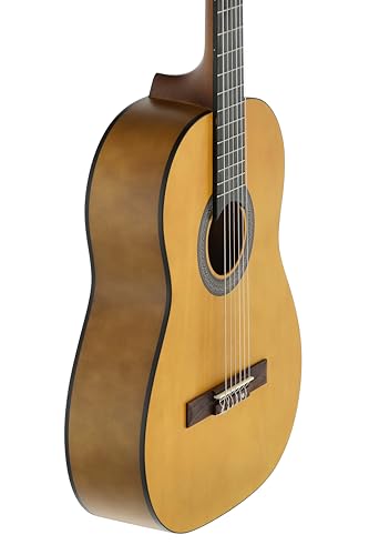 Miniatura 7 de Navarrez Nv11pk Starter Set Guitarra Clásica Marrón 4 4, Bolsa Gig Bag, Libro Con Cd, Afinador Tuner ,2 Púas