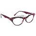 Amscan Stylish Birthday Party Cat Eye Lashes Fun Shades, Pink, 3.2 x 6"