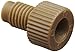Justrite 28175 Replacement Tube Fittings with PCTFE Ferrules, 1/8" OD (Set of 4)