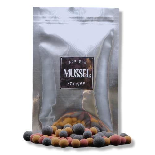 Mussel. Boilies flotantes con aminoácidos y estimuladores del alimento + Adhesivo NO! Freaks Carp Anglers. Only for Old School Carp Anglers Cover