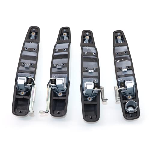 Priprilod Olympic White Door Handles (Set Of 4) # 284053446 84053444 20954826 25890276 25890275 20954825 Compatible With Chevy Silverado Compatible With Gmc Sierra 2007 2008 2009 2010 2011 2012 2013 #TOP6