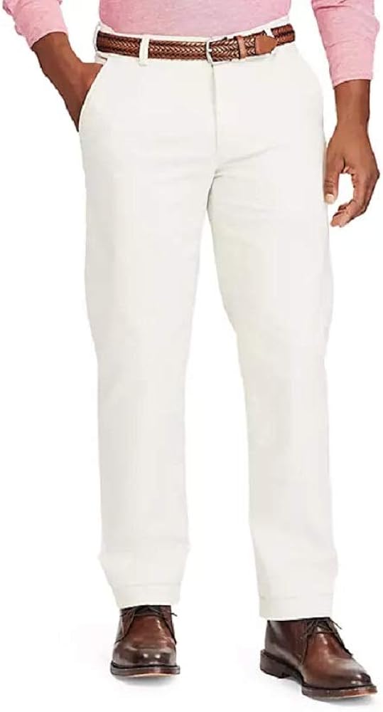 Chaps Men's Stretch Flat Front Pant at Amazon Men’s Clothing store