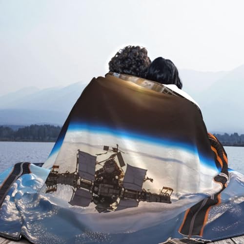 Couverture polaire station spatiale, le cadeau idéal pour fan d'astronomie - 8