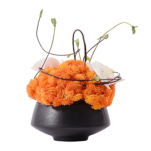 Plante artificielle orange pour table basse et bureau moderne