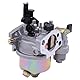 Vergaser Kit Ersatz mit Luftfilter Zündkerze Kraftstofffilter Dichtungen Kraftstoffleitung Hitzeschild Ölsensor Isolierplatte für Honda GX120 GX 120 GX160 GX 160 5.5hp GX200 GX 200 6.5 PS Rasenmäher
